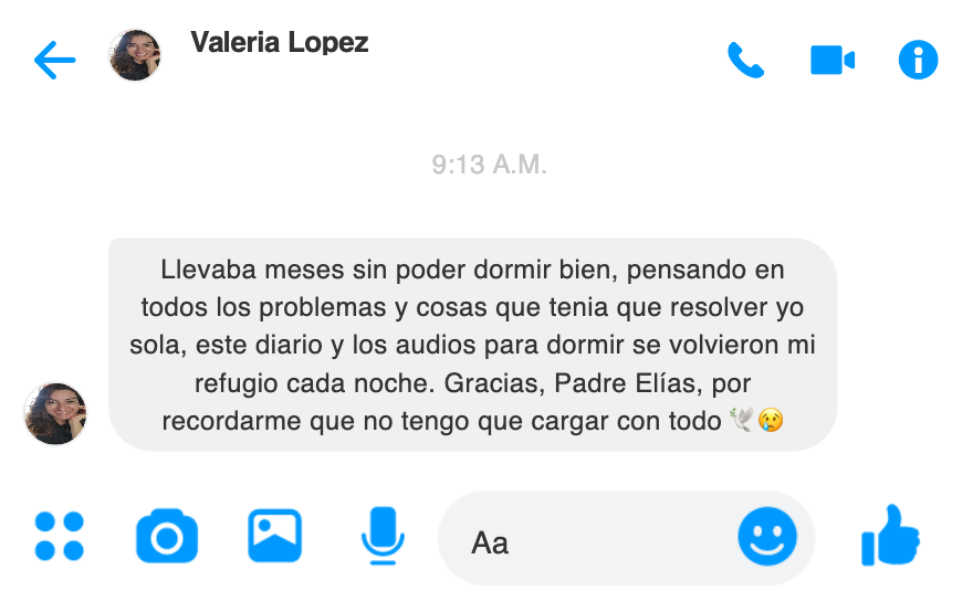 Testimonio de una lectora de 21 Días de Paz