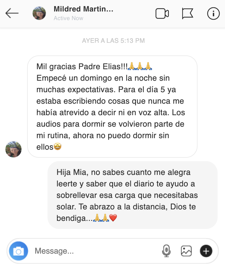 Testimonio de una lectora de 21 Días de Paz